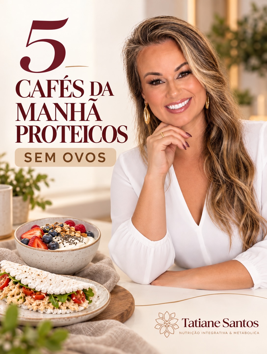 Post do Instagram: café da manhã proteico sem ovos